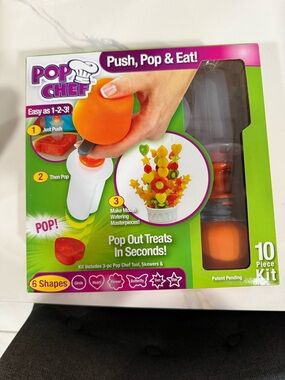 Orange Pop-Out Treat Maker by new in box